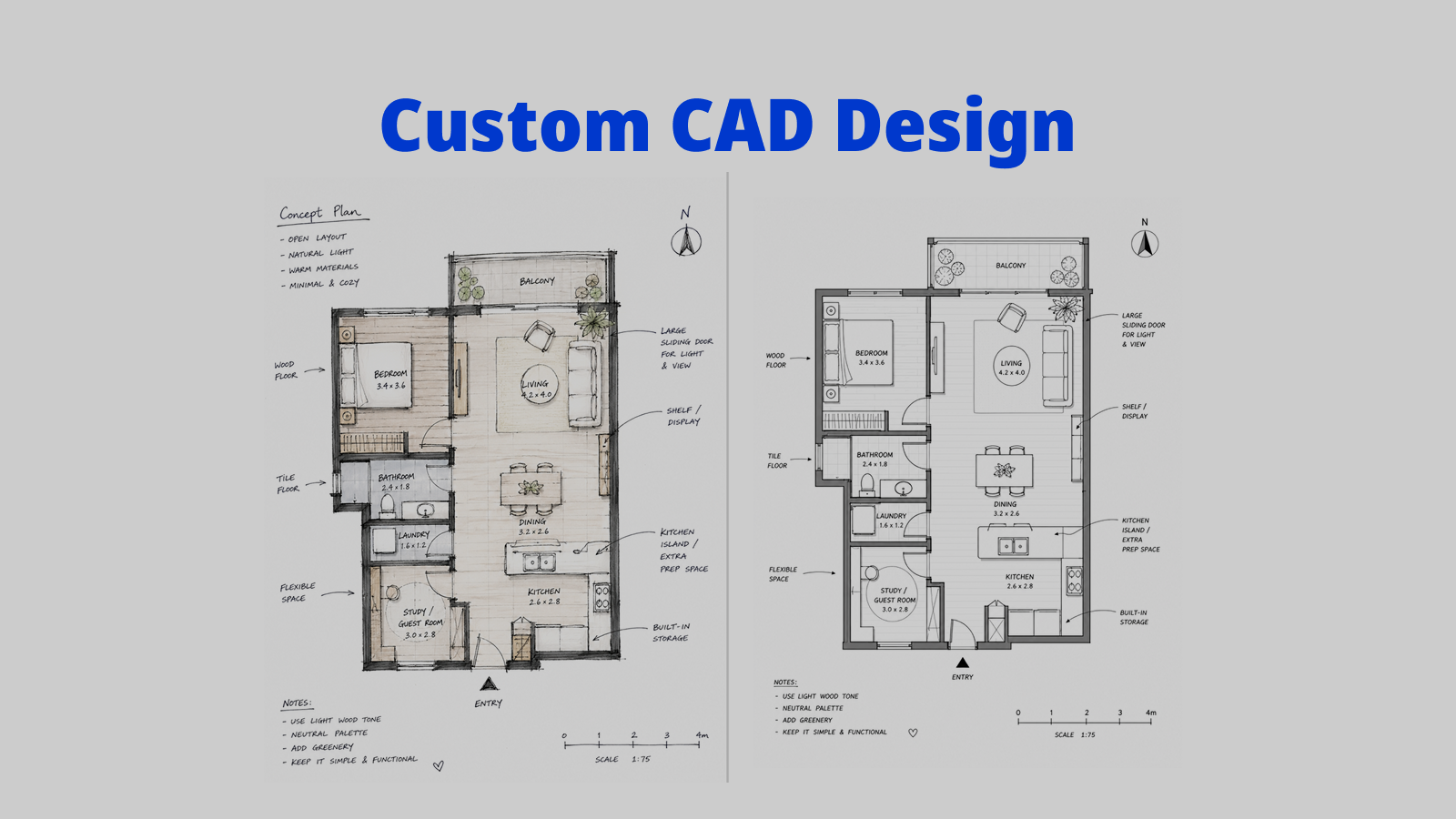 AI-generated effect of Custom CAD Design