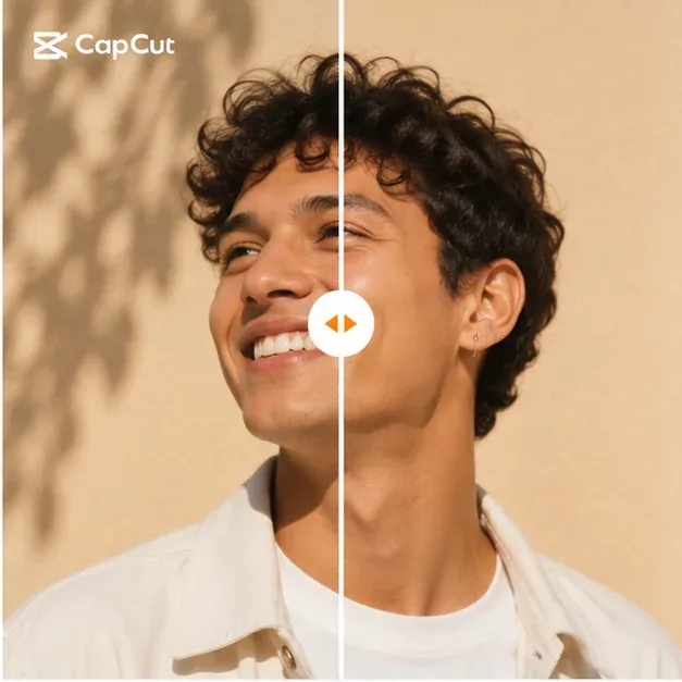 Exported CapCut portrait video ready for AI watermark cleanup