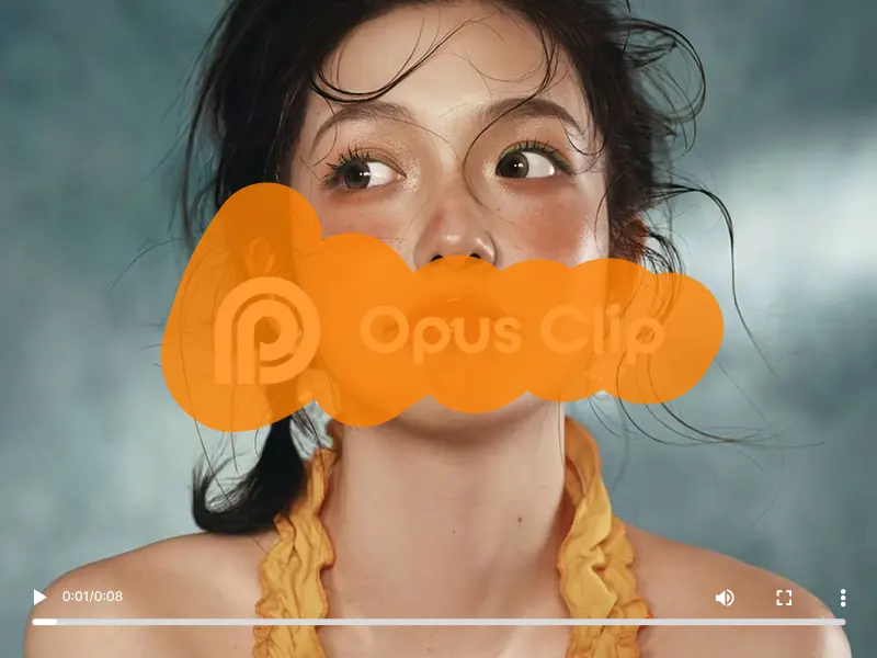 After cleanup: a clearer short-video frame