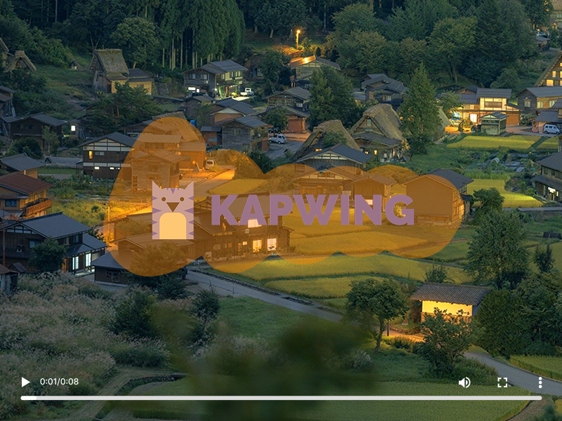 Simple and complex scenes compared for Kapwing watermark removal results