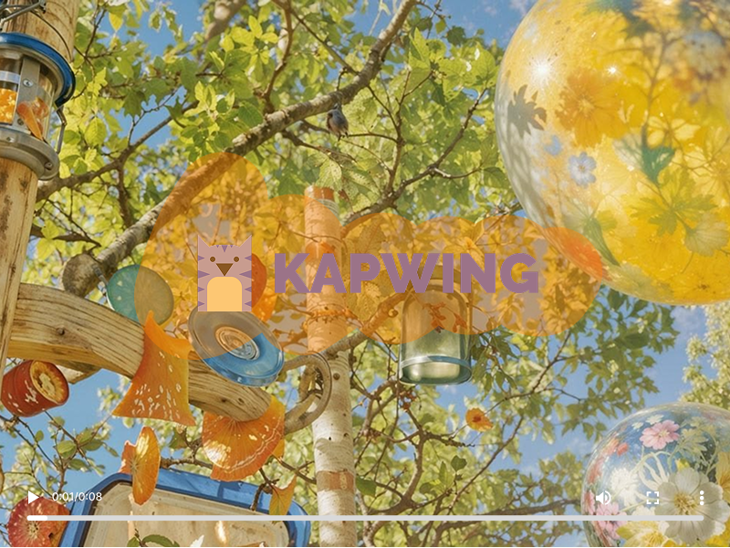 Processed Kapwing video prepared for TikTok and Instagram Reels
