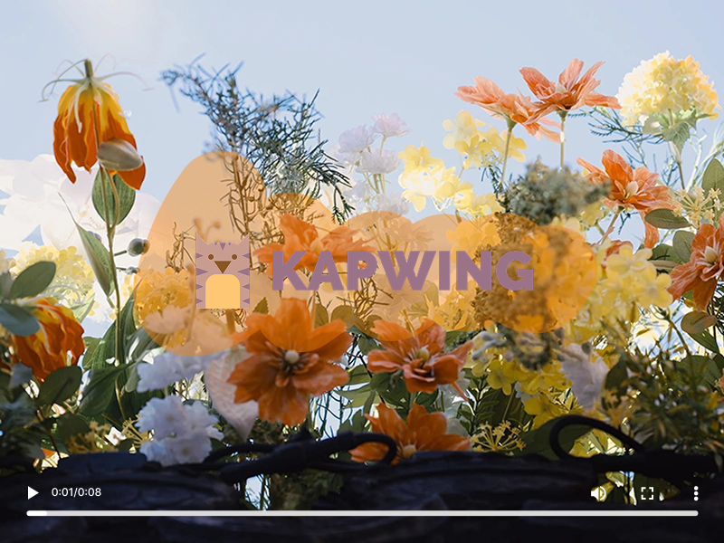 Uploading an authorized Kapwing video export