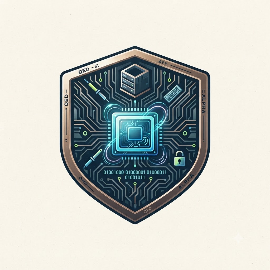 Adventure camera logo with mountains, trail, and viewfinder