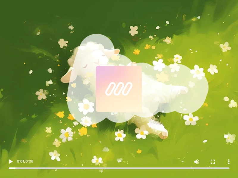 AI restoration preview showing a reconstructed Mojo watermark area