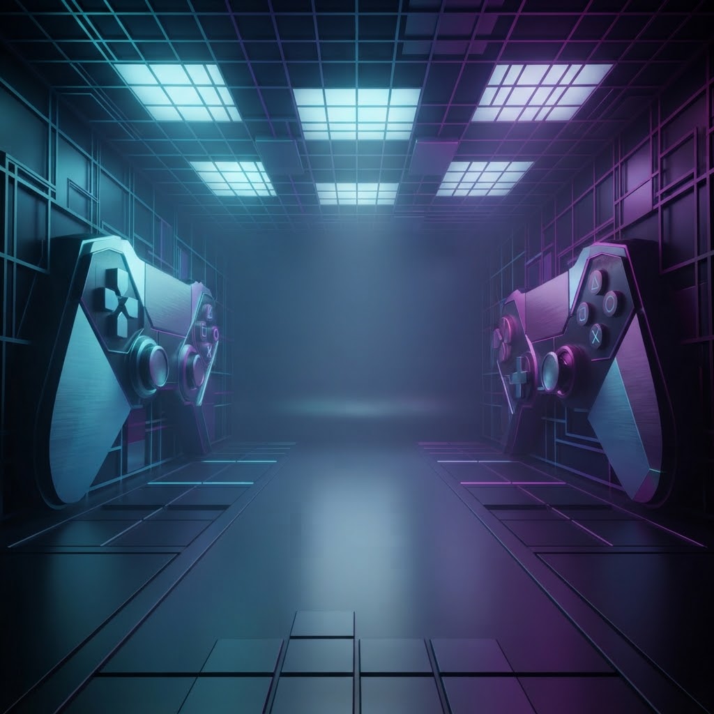 Futuristic gaming Facebook cove