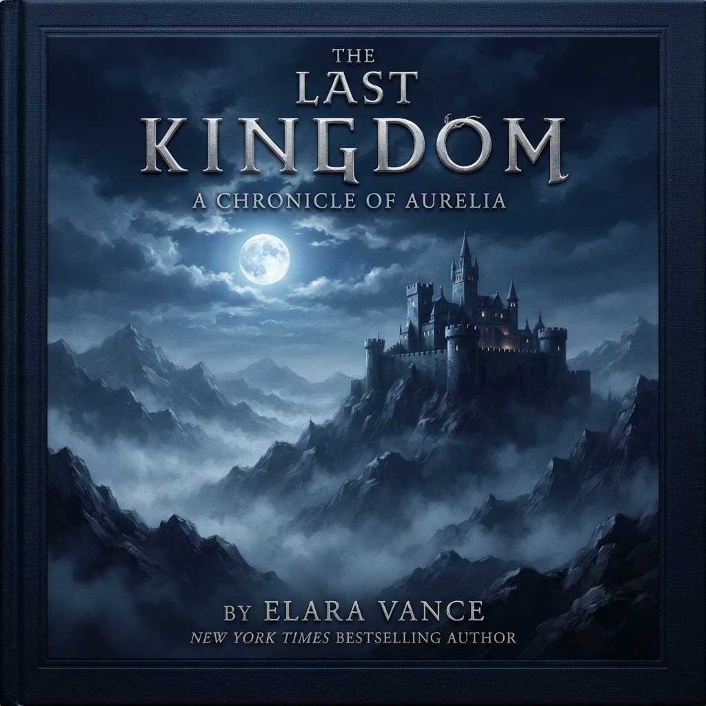 Fantasy book cover titled The Last Kingdom