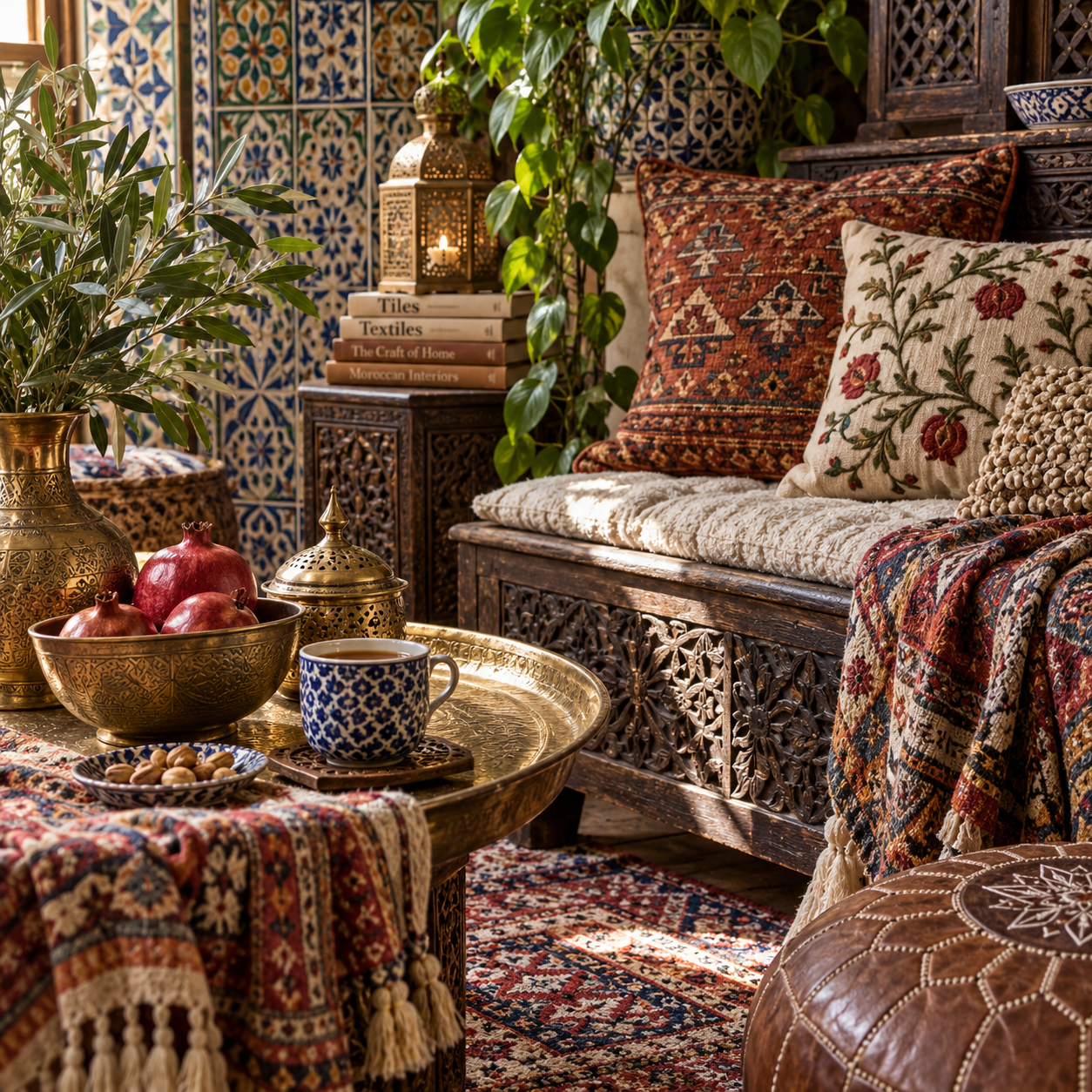 Detailed interior textures