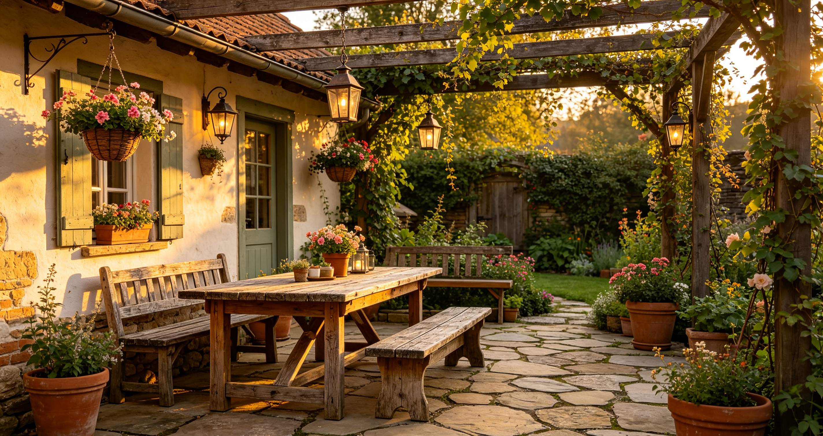 Rustic Patio