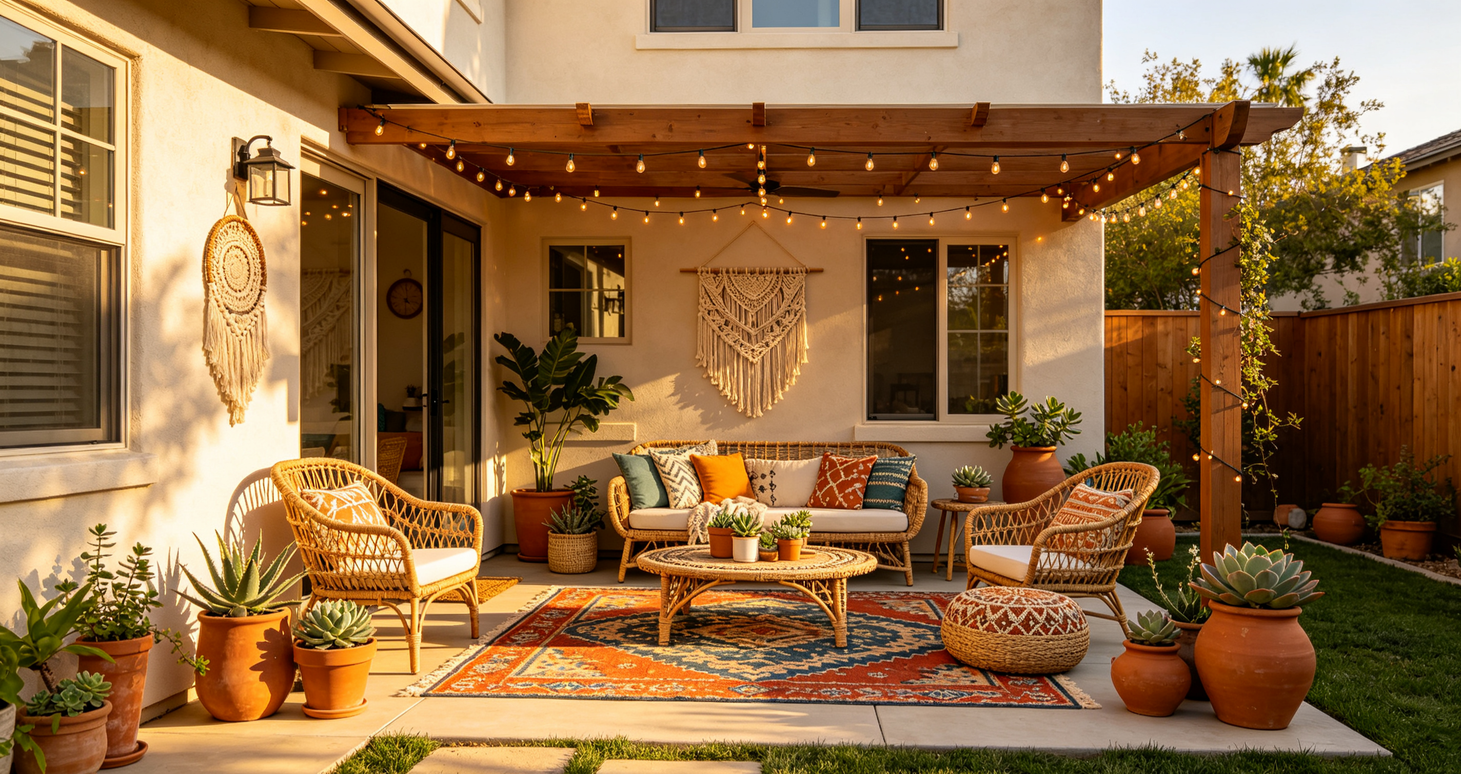 Boho Patio