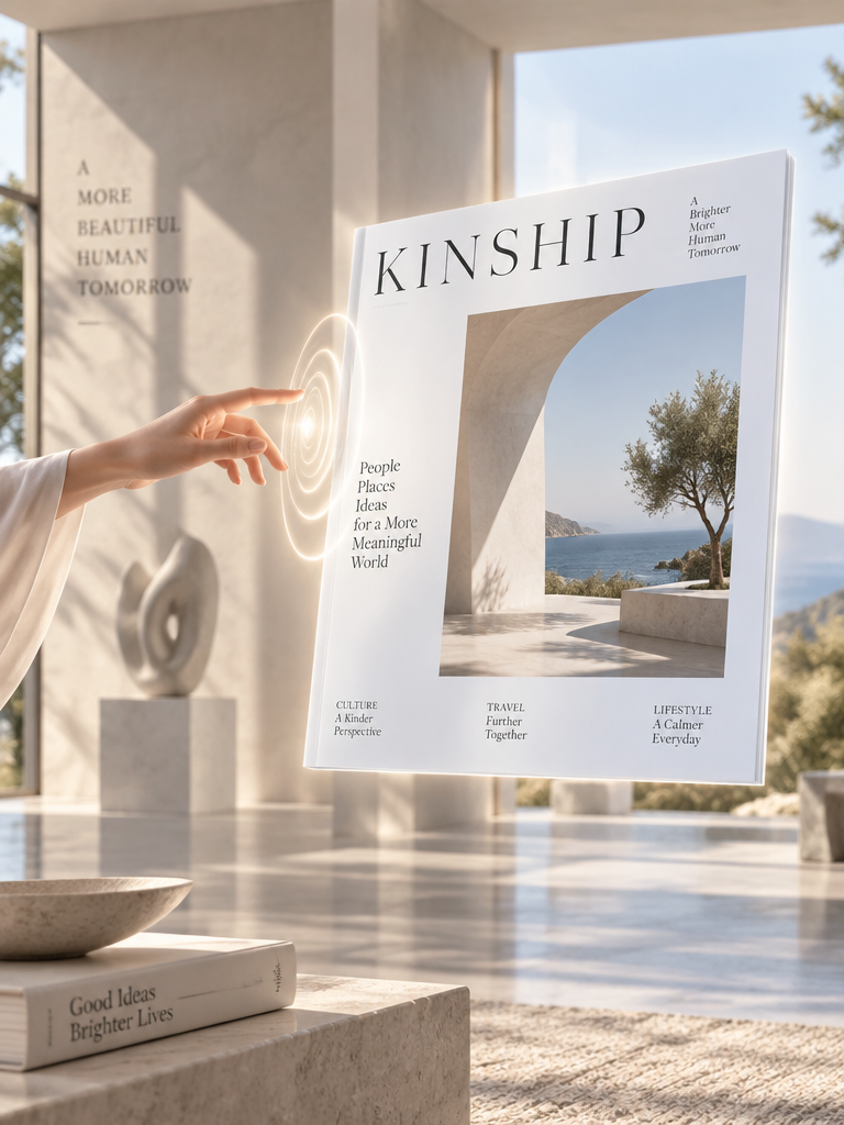 AI magazine generator allowing creators to design professional magazines without any hassle or complex software