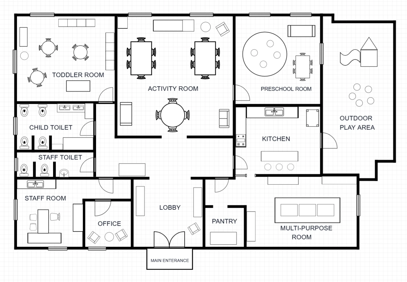 Nursery Floor Plan