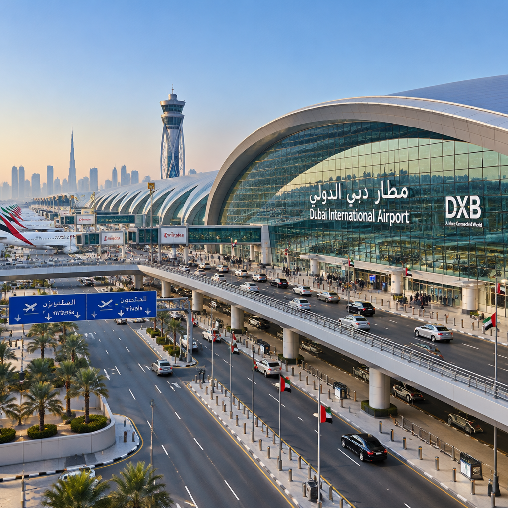Modern High-Tech Airport