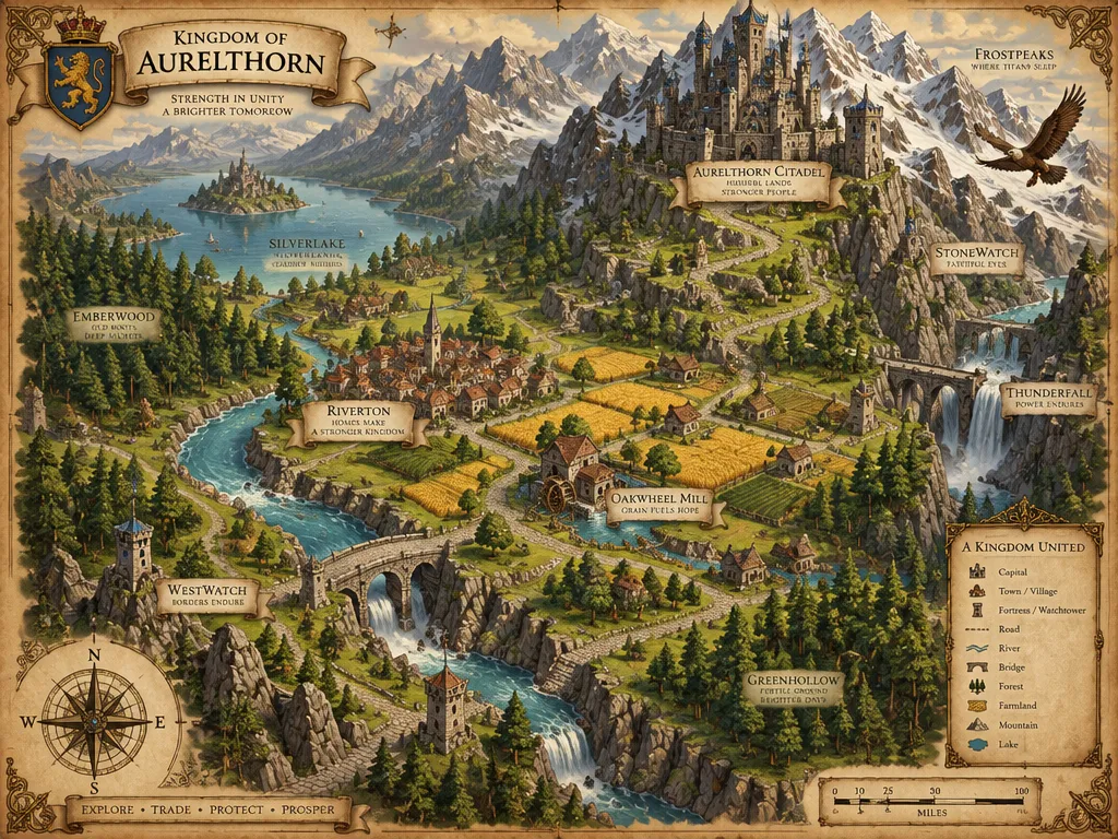 AI Fantasy Map Generator