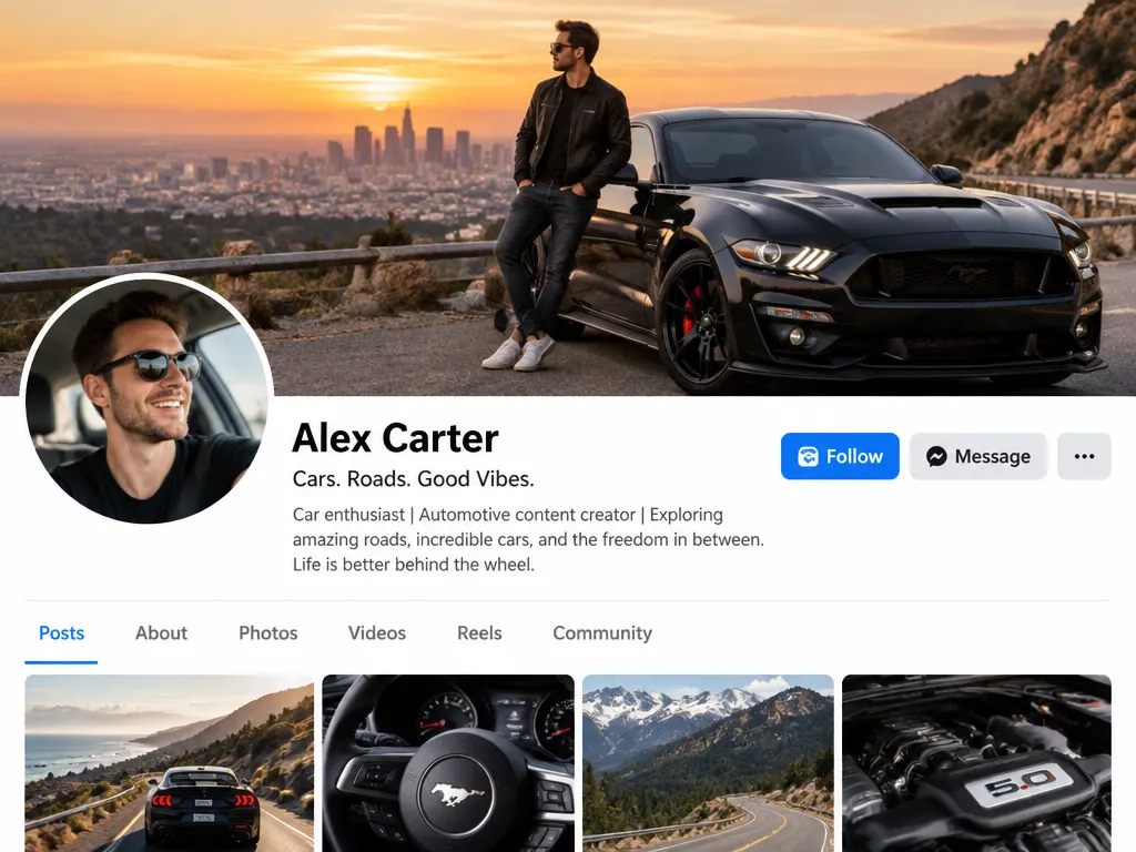 AI Facebook Photo Generator