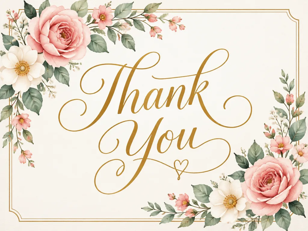 AI Thank You Card Generator