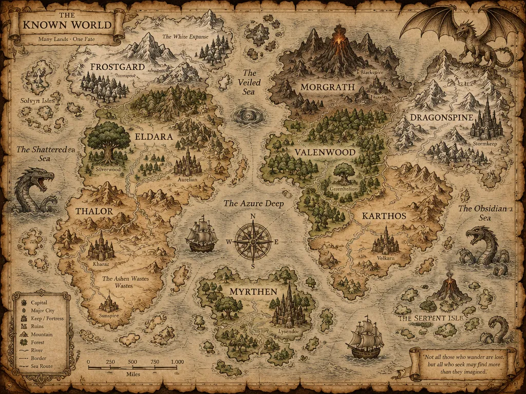 AI Rpg Map Generator