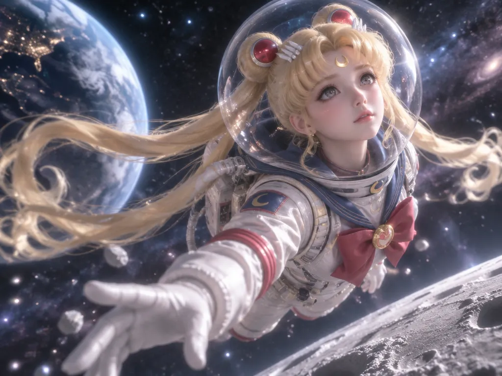 AI Sailor Moon Generator