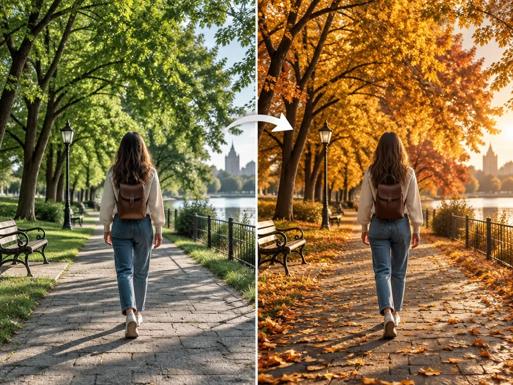 Change Your Image To Fall Season