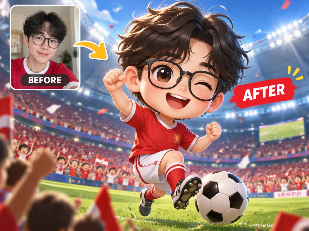 Turn Photos Into World Cup Cartoons
