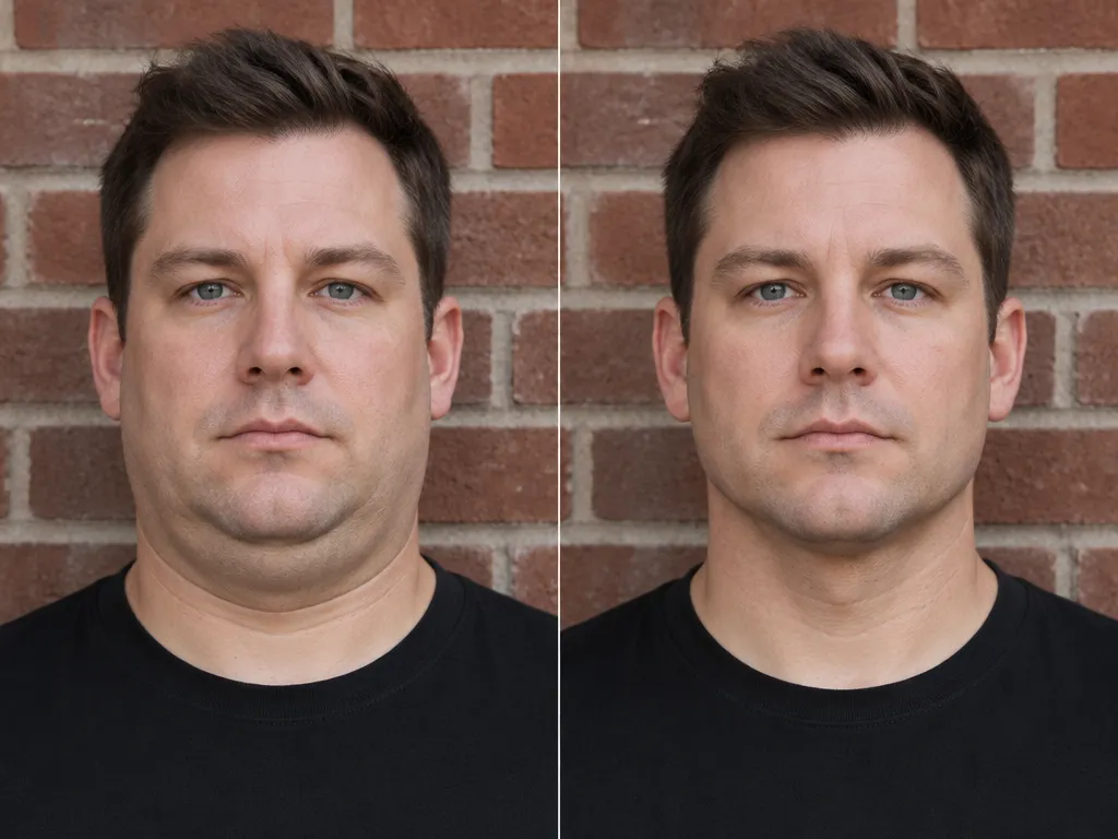 Remove Double Chin From Photo