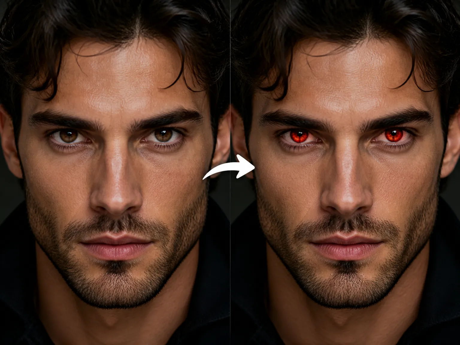 AI Demon Eye Filter