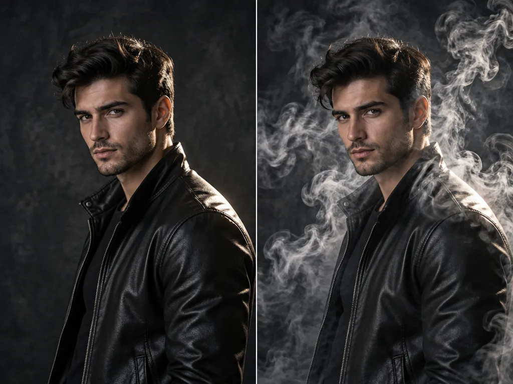 Add Smoke To Photo