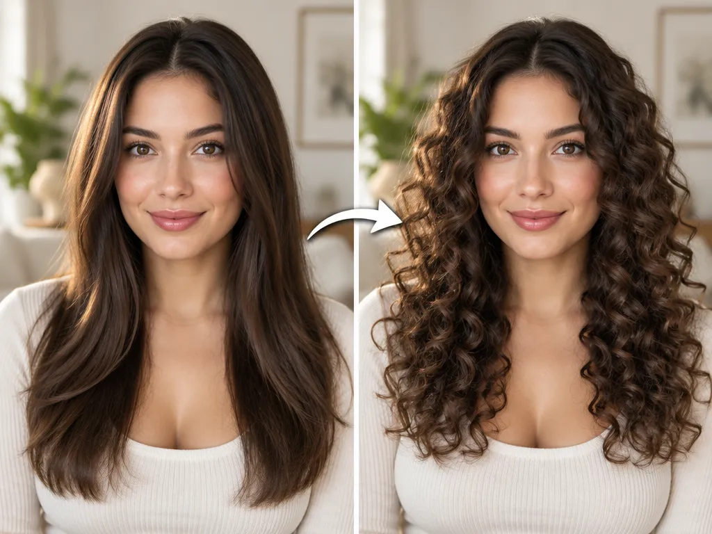 AI Curly Hair Filter