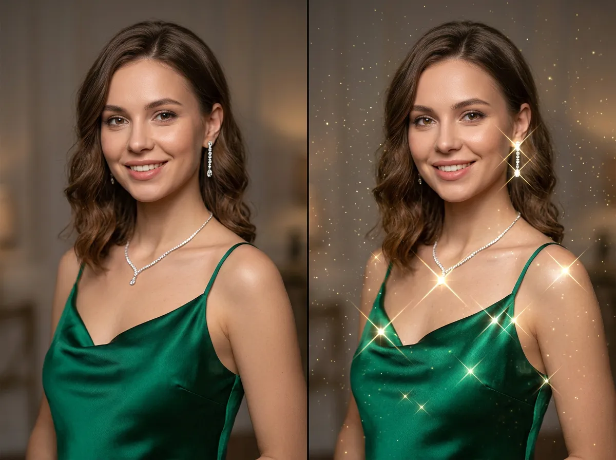 Add Sparkle To Photo