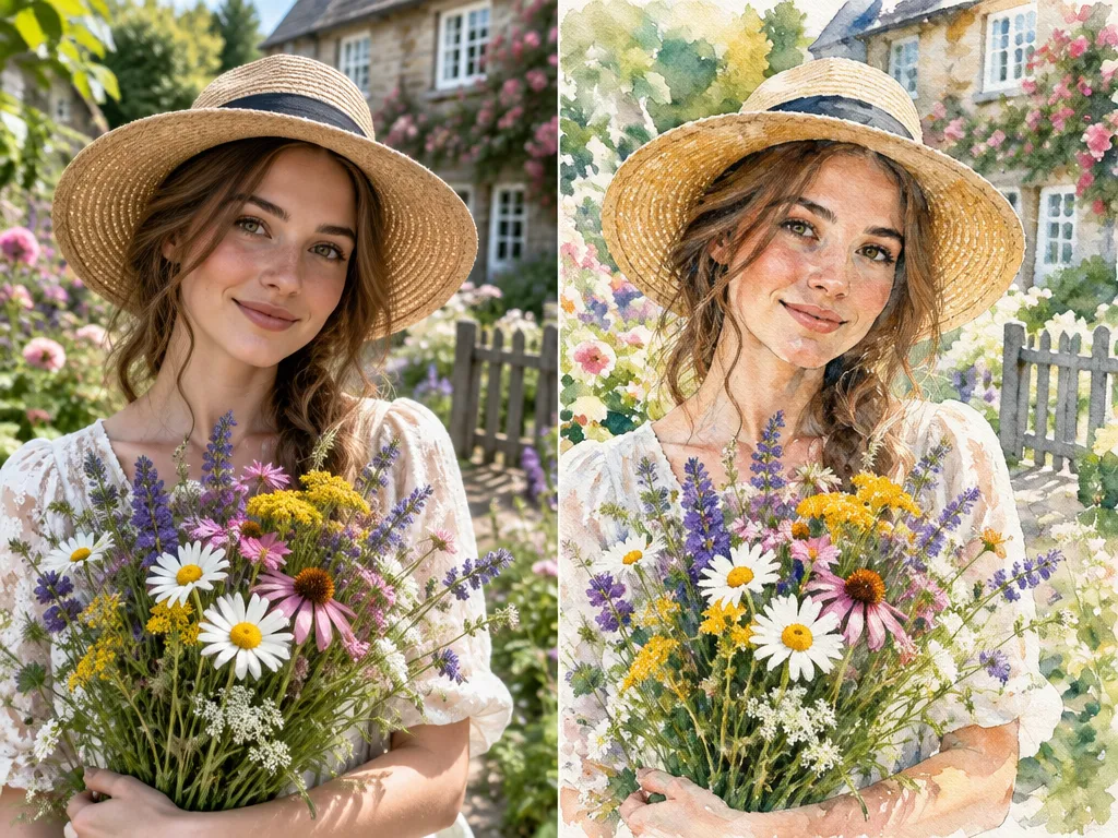 Photo To Watercolor