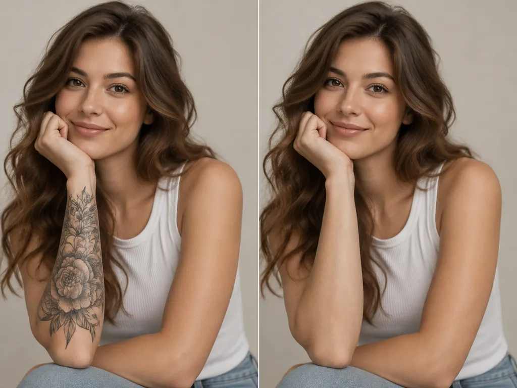 Remove Tattoo From Photo