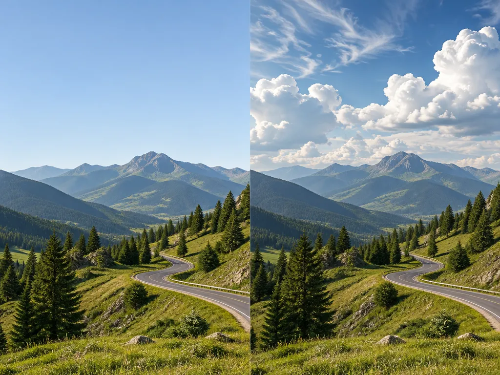 Add Clouds To Photo